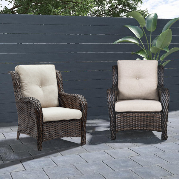 Woven patio online chair